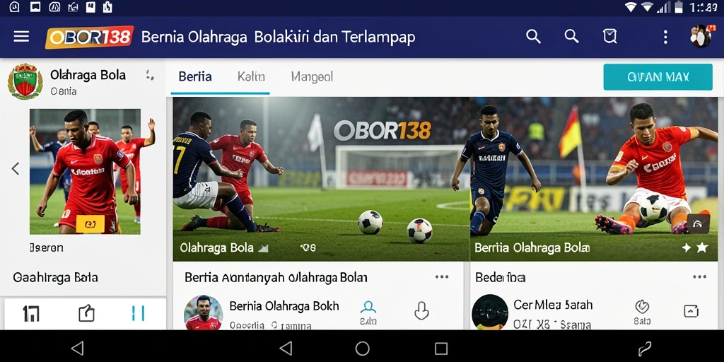 Tampilan antarmuka OBOR138 yang informatif dan menarik.